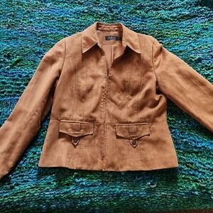Faux Suede jacket